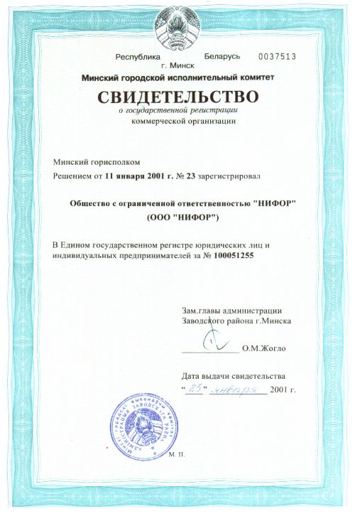 Сертификат типа средства измерения